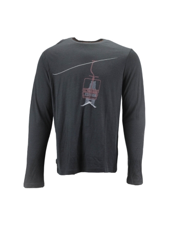 Icebreaker T-shirt Zwart 601539
 Maat M
 