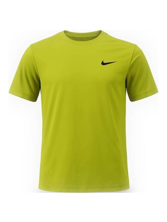 Nike T-shirt Geel 601614
 Maat S
 