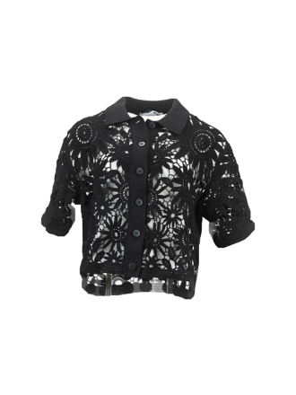 Mango Blouse Zwart 601641
 Maat M
 