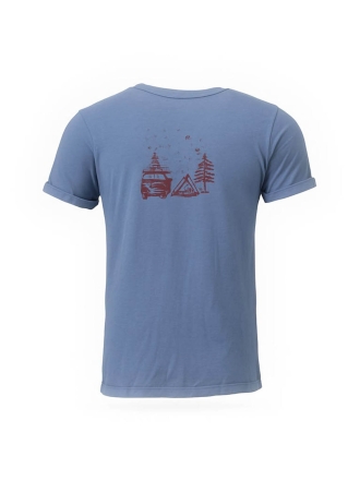 Icebreaker T-shirt Blauw 601674
 Maat S
 