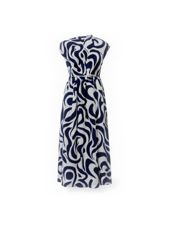 Mango Jurk Blauw 601679
 Maat L
 