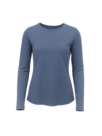 Icebreaker T-shirt Blauw 601714
 Maat XS
 