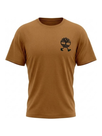 Timberland T-shirt Geel 602473
 Maat M
 