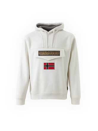 Napapijri Hoodie Wit 602661
 Maat XXL
 